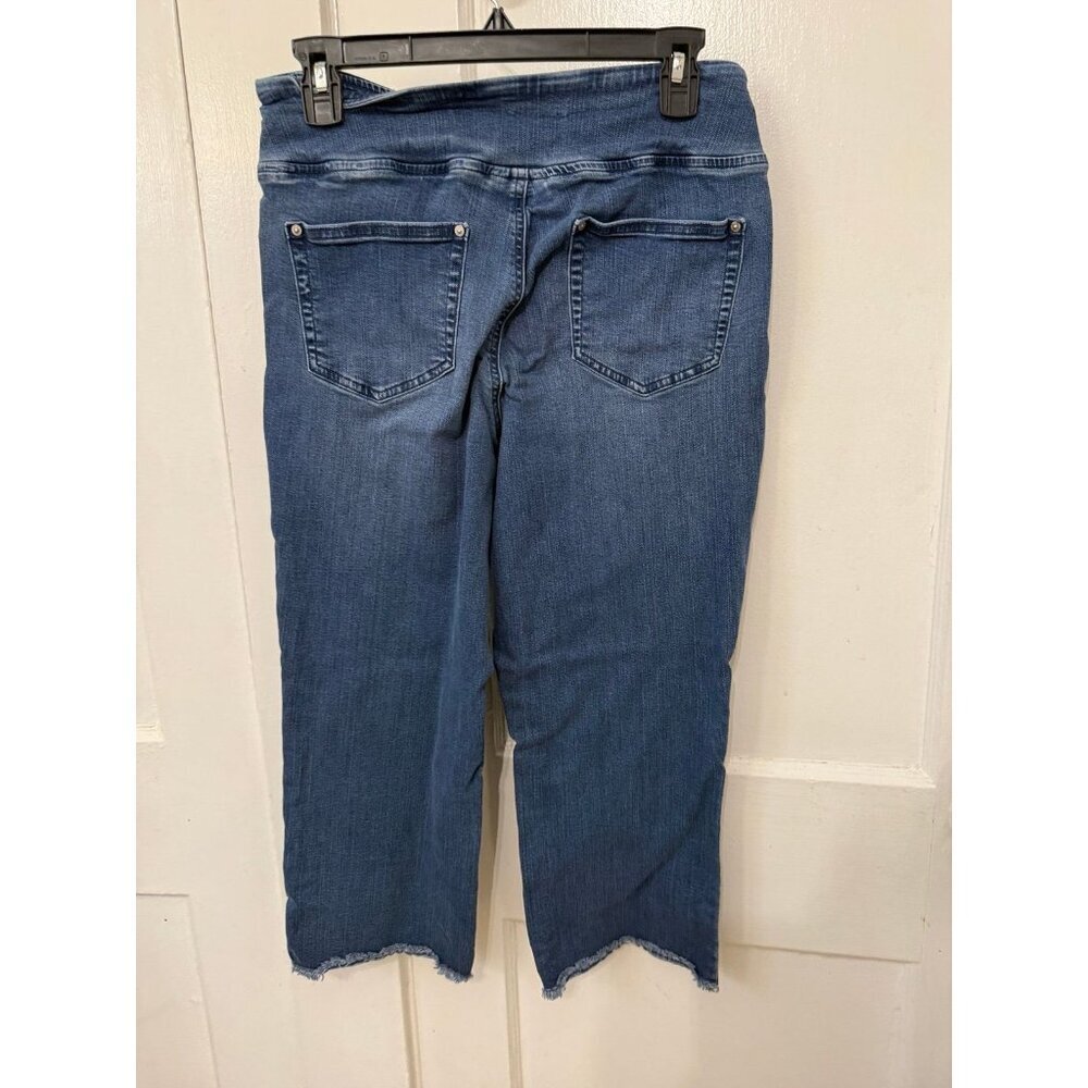Kim Gravel Cropped Denim Jeans – Size 10P - Picture 8 of 9